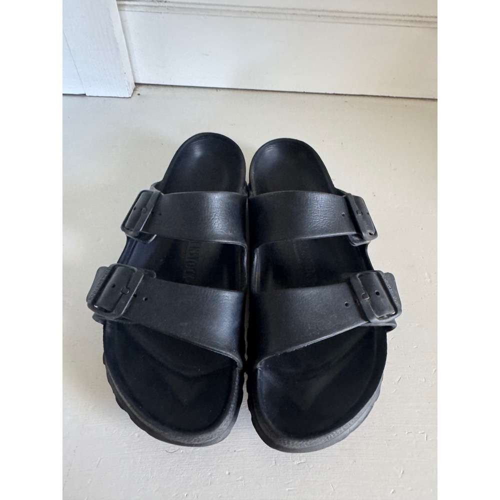 Birkenstock black Arizona Essentials EVA sandals size 39 (women's US 8-8.5) - Picture 3 of 10